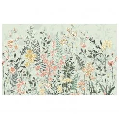 Komar Papier peint intissé Hay Meadow - Intissé - Multicolore