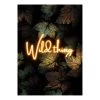 A.S. Création Impression sur toile Wild Thing Gold - Polyester PVC / Épicéa - Vert / Doré