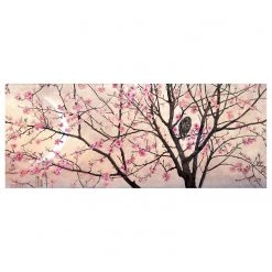 A.S. Création Impression sur toile Natur Primavera - Polyester PVC / Épicéa - Rose