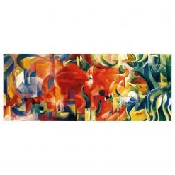 A.S. Création Impression sur toile Playing Shapes - Polyester PVC / Épicéa - Multicolore