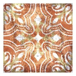 A.S. Création Tableau déco Terracotta - Polyester PVC / Épicéa - Orange / Jaune