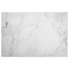 A.S. Création Tableau déco White Marble - Polyester PVC / Épicéa - Blanc / Gris