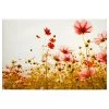 A.S. Création Impression sur toile Flower Meadow - Polyester PVC / Épicéa - Rouge / Vert