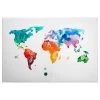 A.S. Création Impression sur toile Colourful World - Polyester PVC / Épicéa - Multicolore / Bleu
