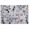 A.S. Création Impression sur toile Blumen Mosaic - Polyester PVC / Épicéa - Gris