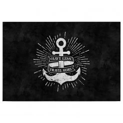 A.S. Création Impression sur toile Blackboard - Polyester PVC / Épicéa - Noir / Blanc