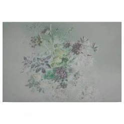 A.S. Création Tableau déco Bouquet - Polyester PVC / Épicéa - Gris / Vert