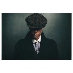 A.S. Création Impression sur toile Roger - Polyester PVC / Épicéa - Vert / Noir