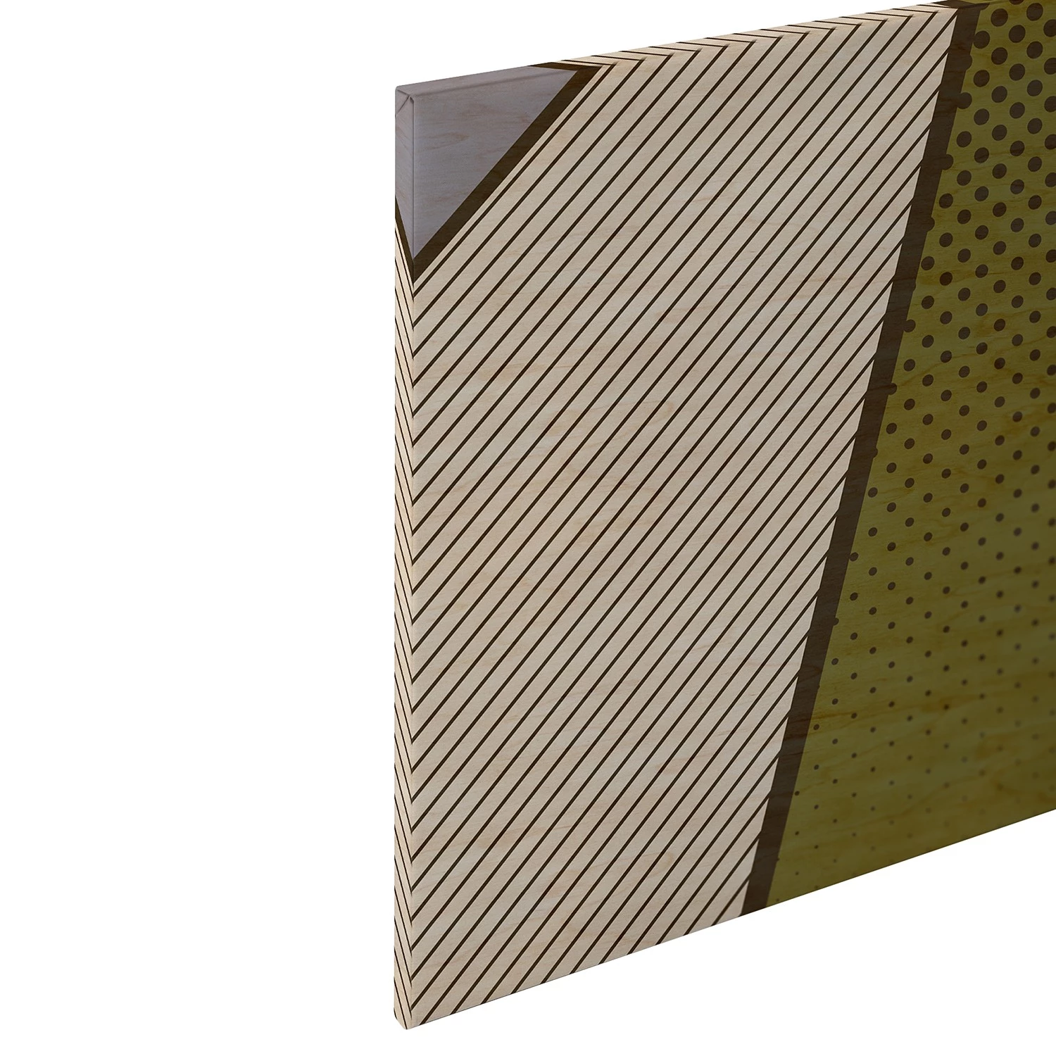 A.S. Création Tableau déco Pattern Play - Polyester PVC / Épicéa - Jaune – Image 7