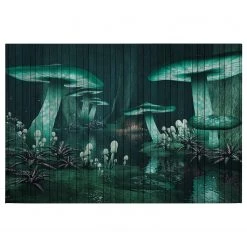 A.S. Création Impression sur toile Fantasy Nature - Polyester PVC / Épicéa - Vert