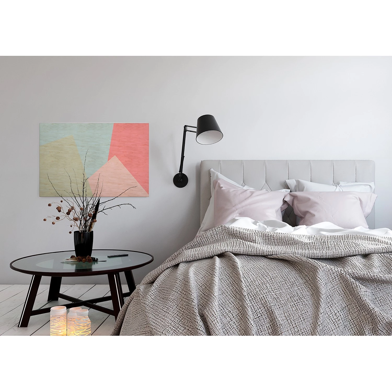 A.S. Création Impression sur toile Inlay - Polyester PVC / Épicéa - Rouge – Image 6