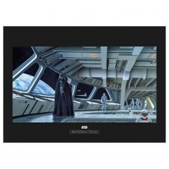 Komar Tableau déco Star Wars Vader Commando - Bleu / Gris - Papier - 70 x 50 cm