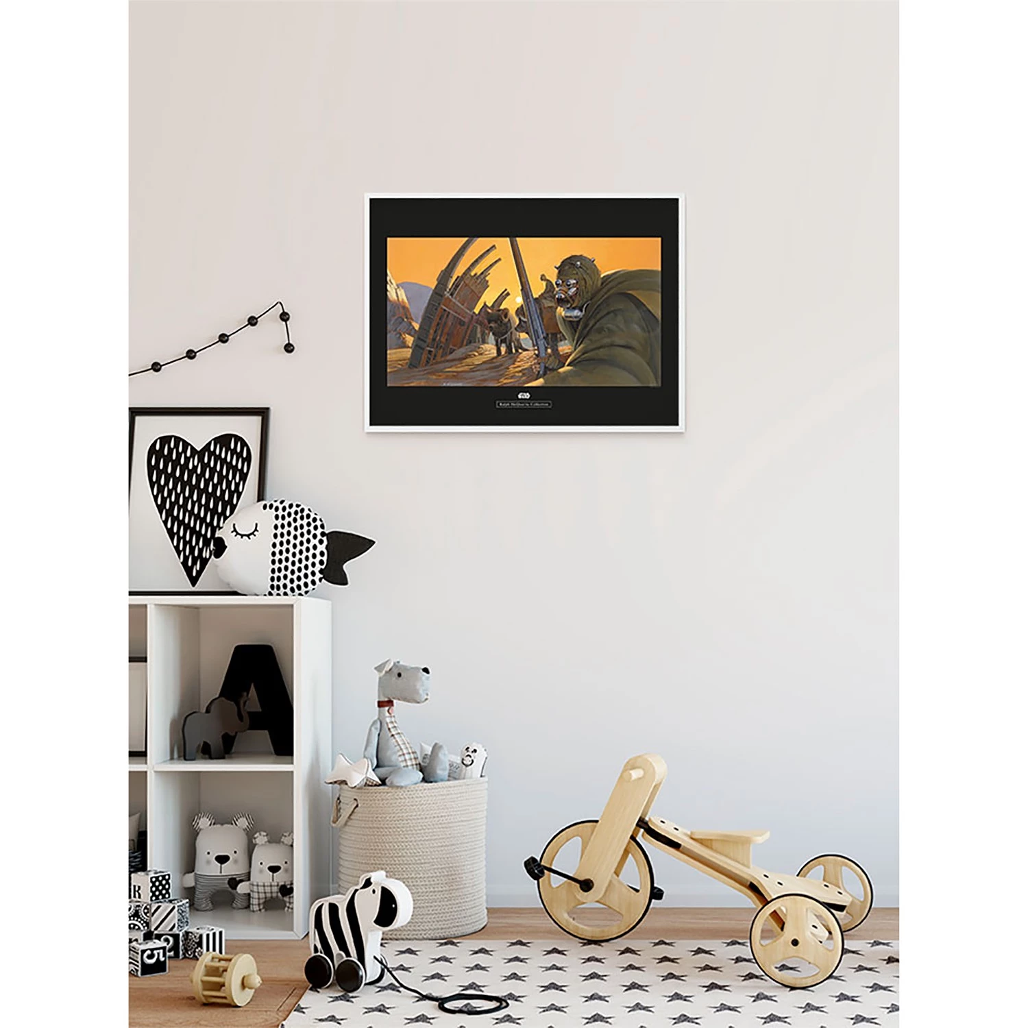 Komar Tableau déco Star Wars Tusken - Orange / Marron - Papier - 70 x 50 cm – Image 5