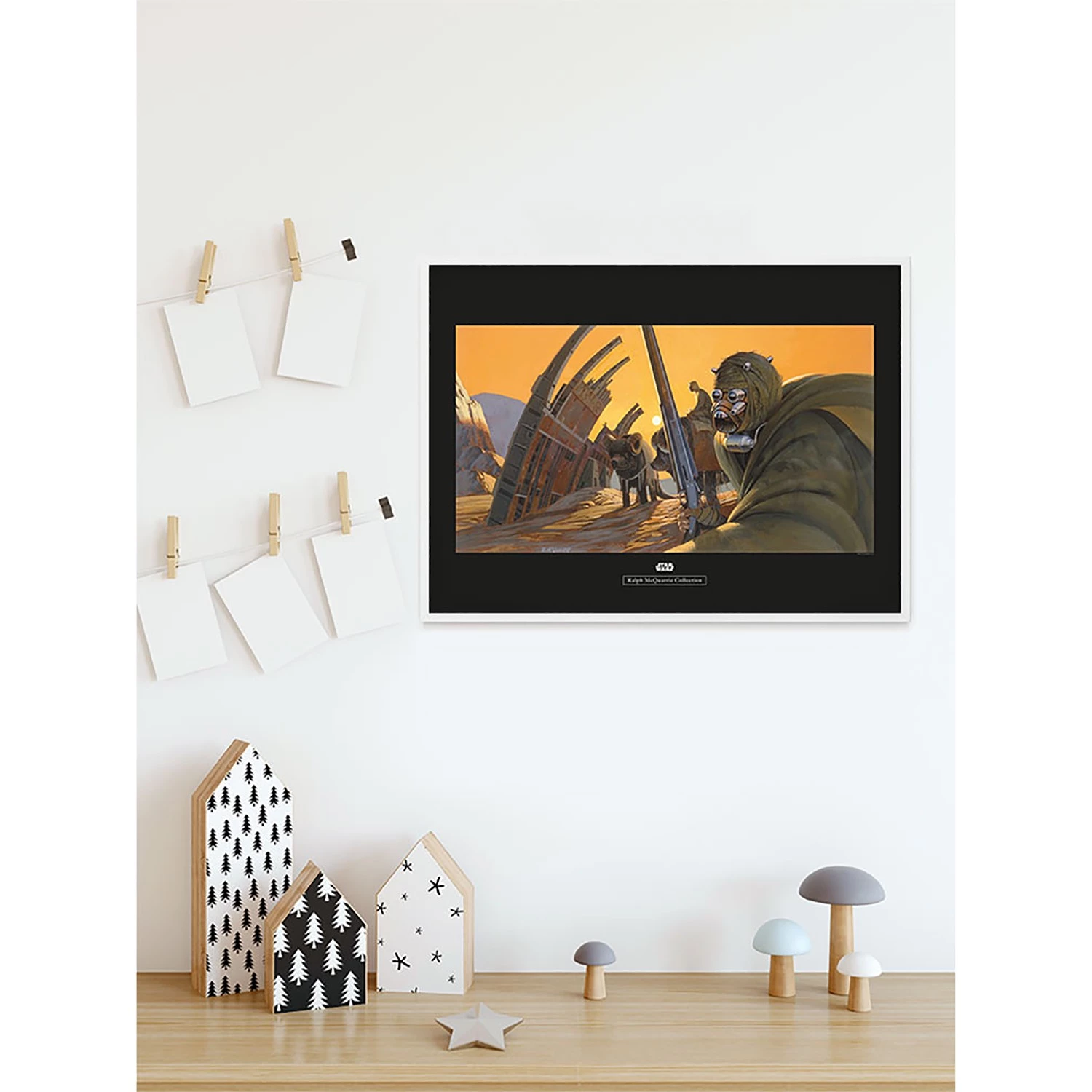 Komar Tableau déco Star Wars Tusken - Orange / Marron - Papier - 70 x 50 cm – Image 6