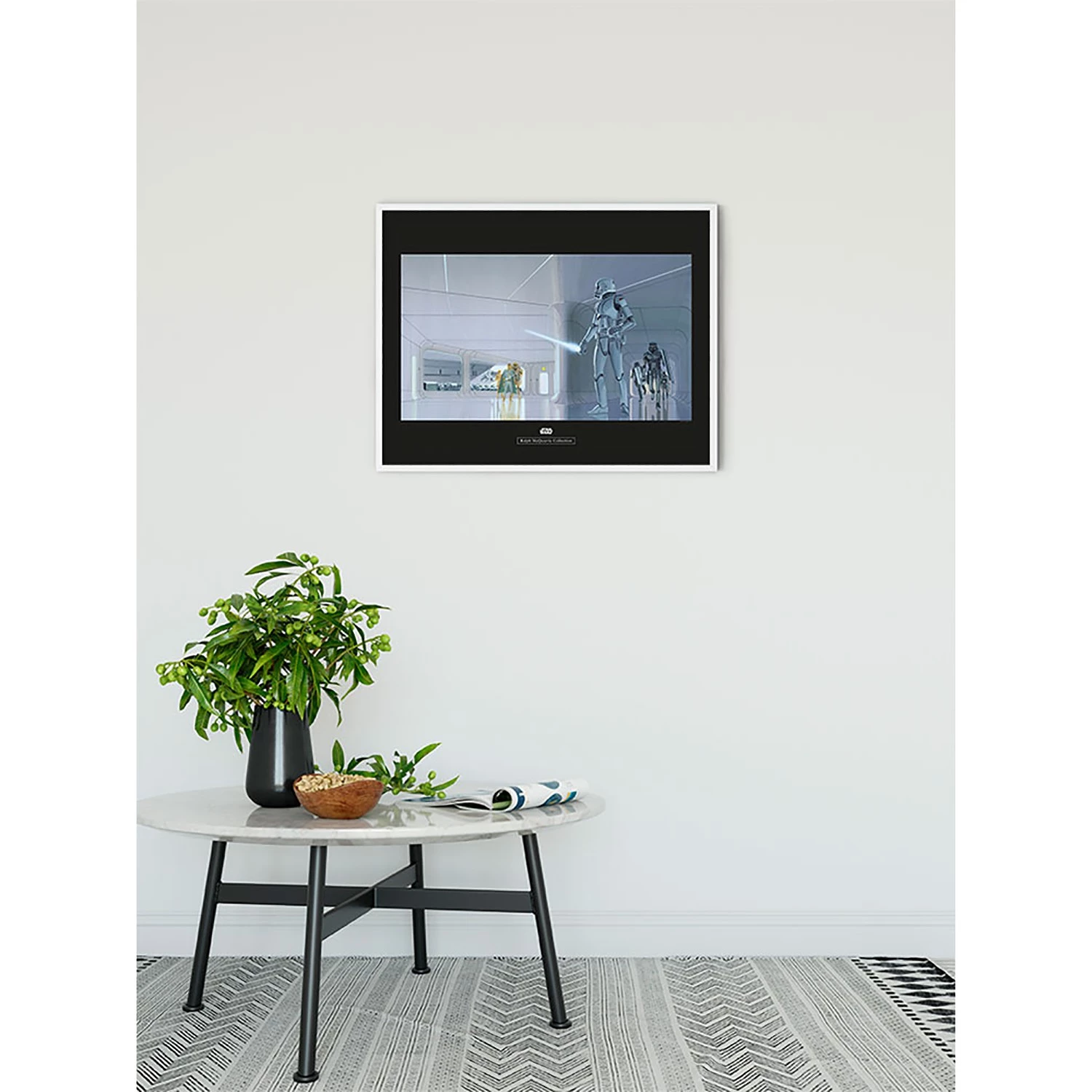 Komar Tableau déco Star Wars Stormtrooper - Bleu / Gris - Papier - 70 x 50 cm – Image 7