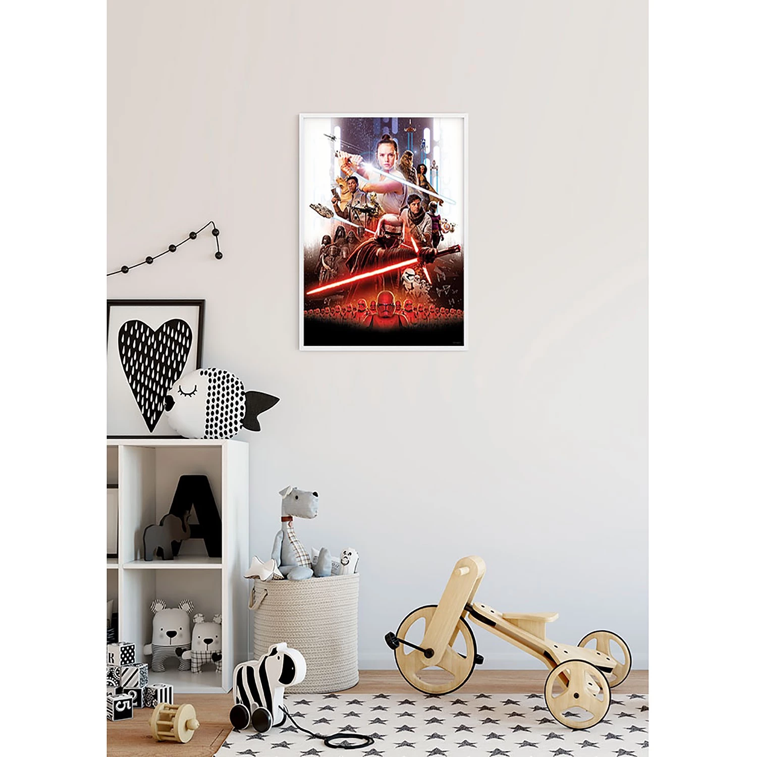 Komar Tableau déco Star Wars Movie Poster Rey - Multicolore - Papier - 50 x 70 cm – Image 3