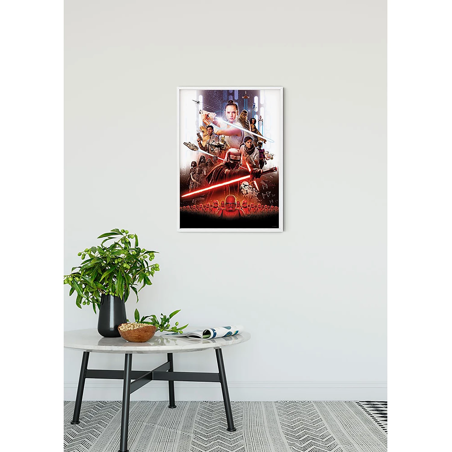Komar Tableau déco Star Wars Movie Poster Rey - Multicolore - Papier - 50 x 70 cm – Image 4