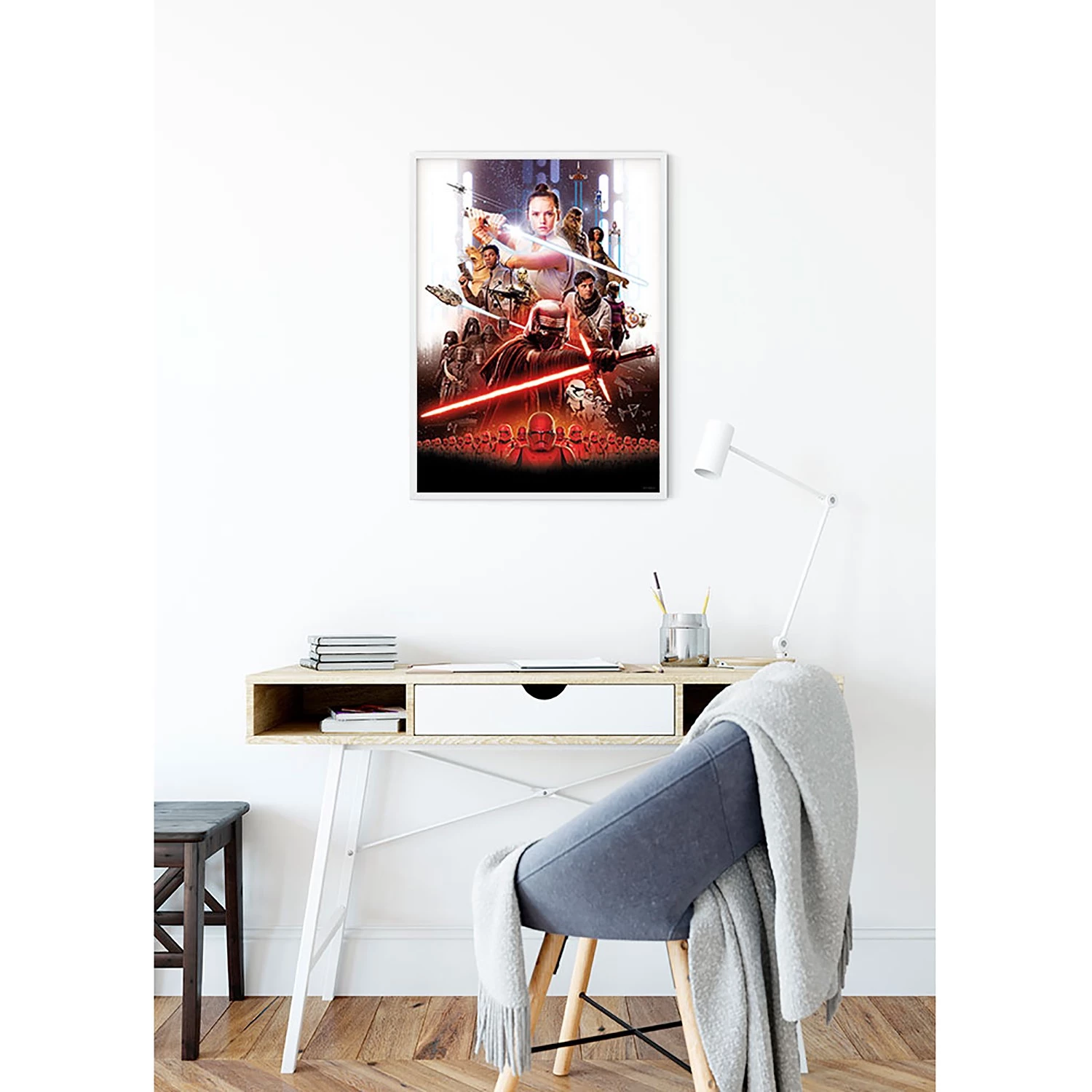 Komar Tableau déco Star Wars Movie Poster Rey - Multicolore - Papier - 50 x 70 cm – Image 5