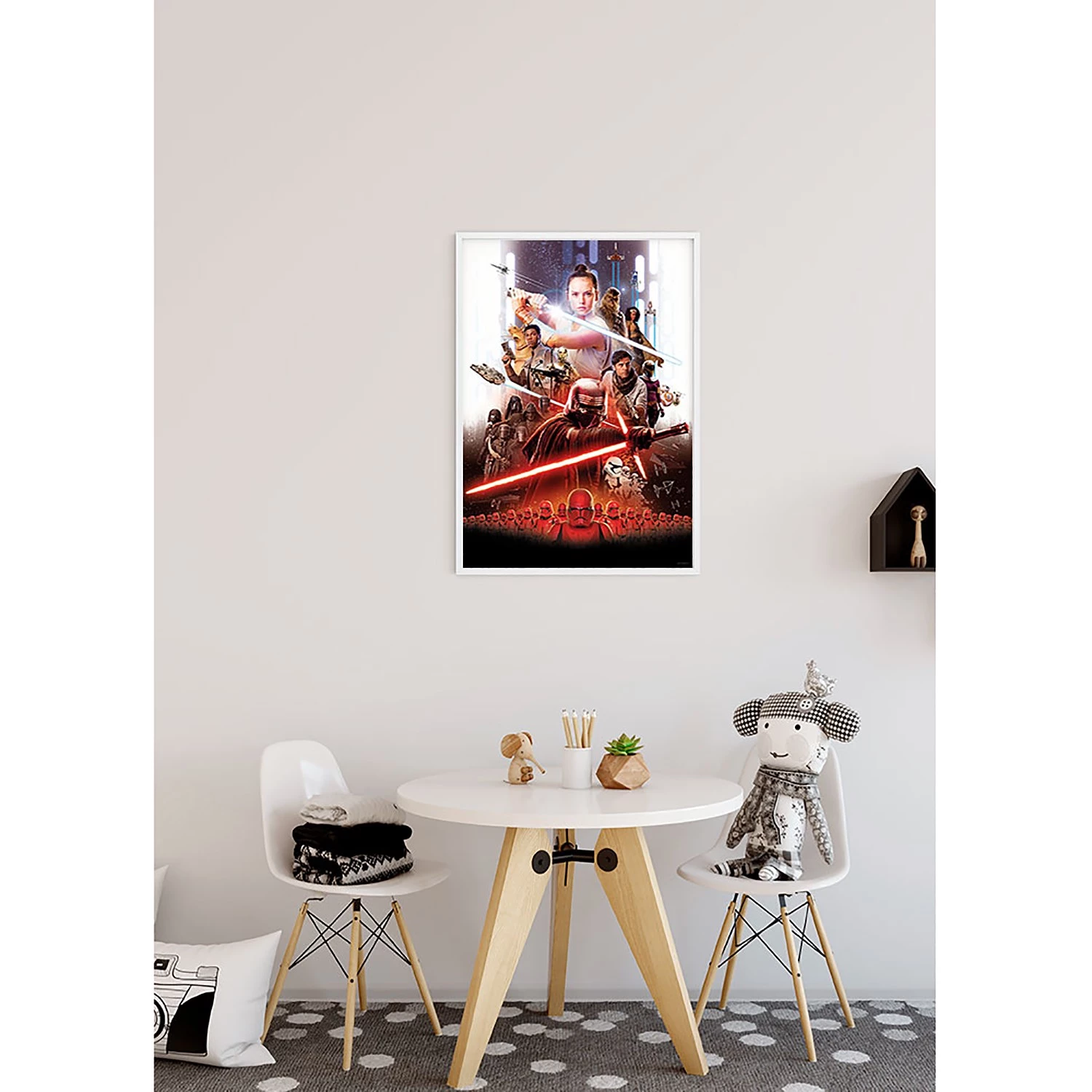 Komar Tableau déco Star Wars Movie Poster Rey - Multicolore - Papier - 50 x 70 cm – Image 7