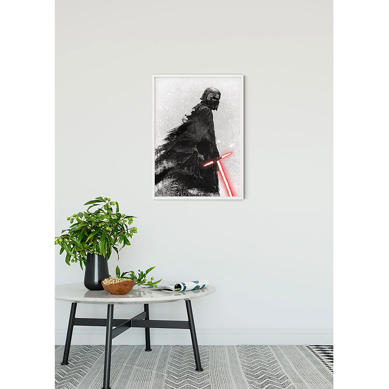 Komar Tableau déco Star Wars Kylo Vader Shadow - Multicolore - Papier - 50 x 70 cm – Image 5