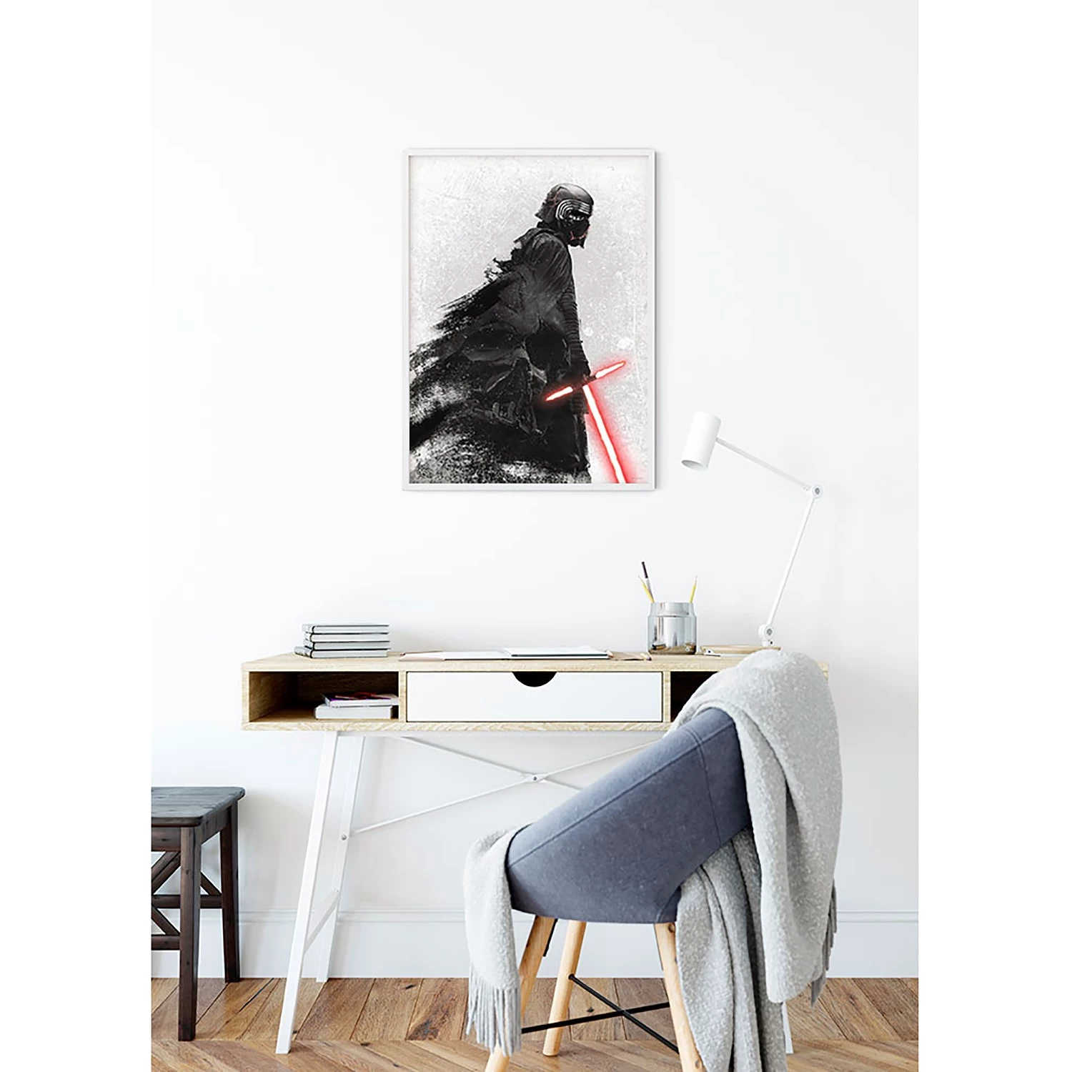 Komar Tableau déco Star Wars Kylo Vader Shadow - Multicolore - Papier - 50 x 70 cm – Image 6