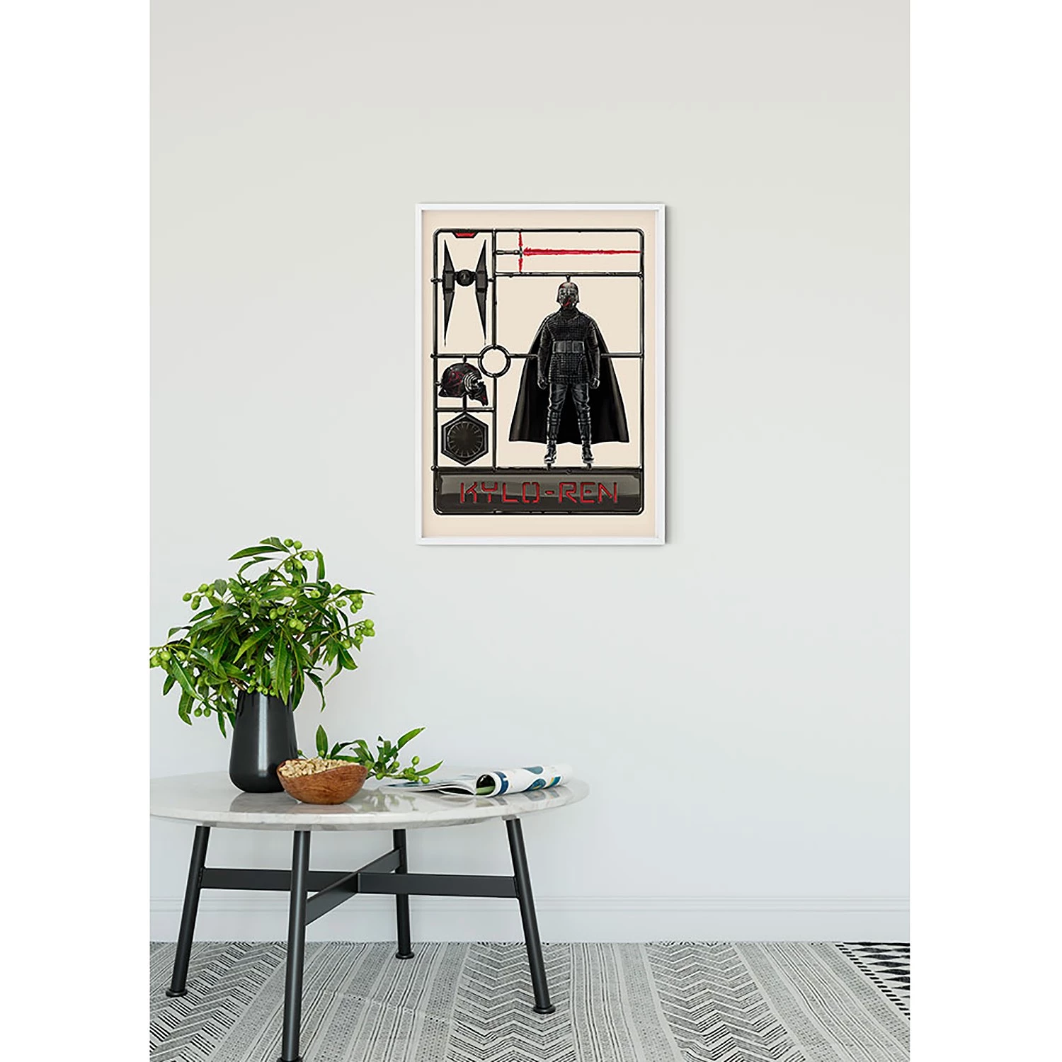 Komar Tableau déco Star Wars Toy Kylo - Multicolore - Papier - 50 x 70 cm – Image 5