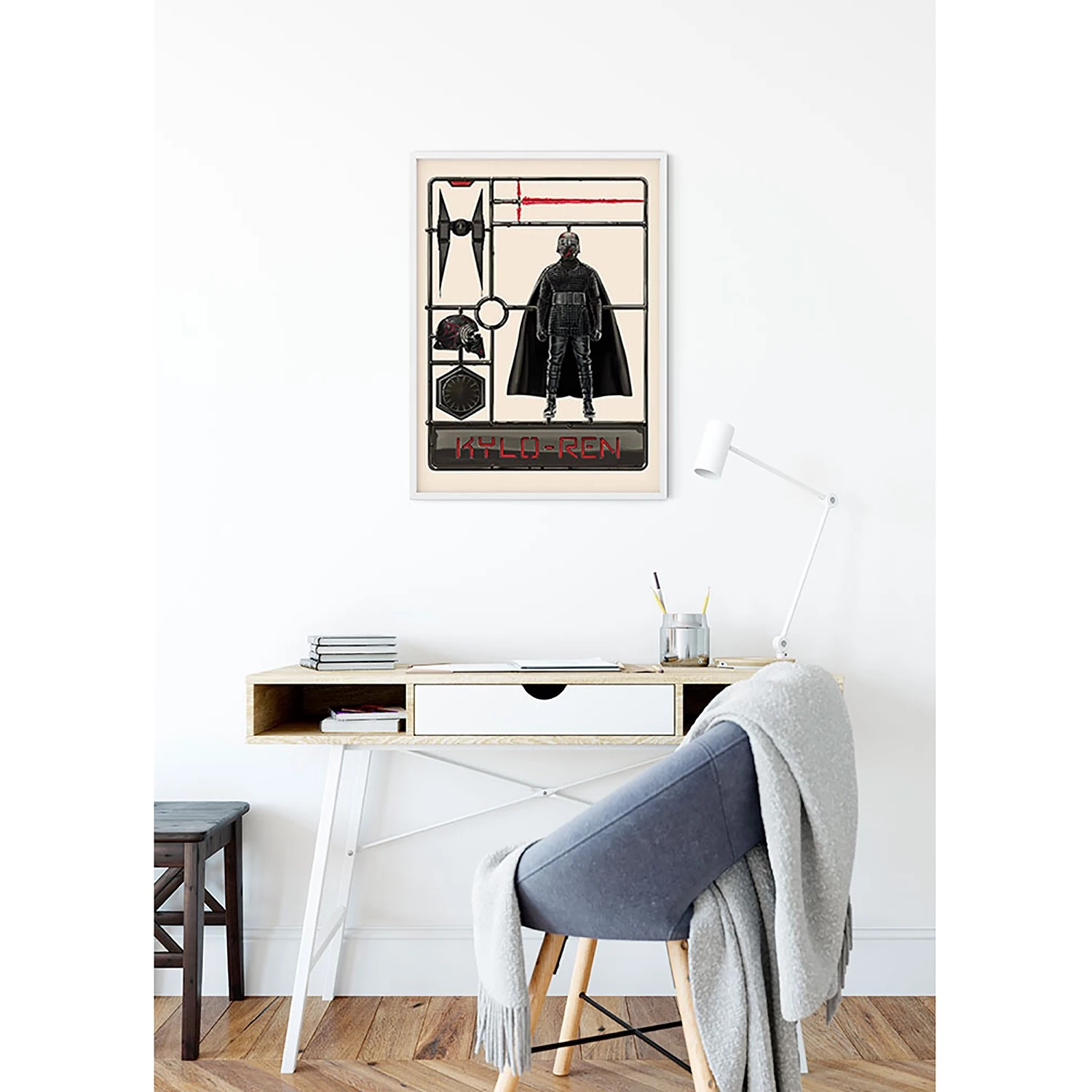 Komar Tableau déco Star Wars Toy Kylo - Multicolore - Papier - 50 x 70 cm – Image 6