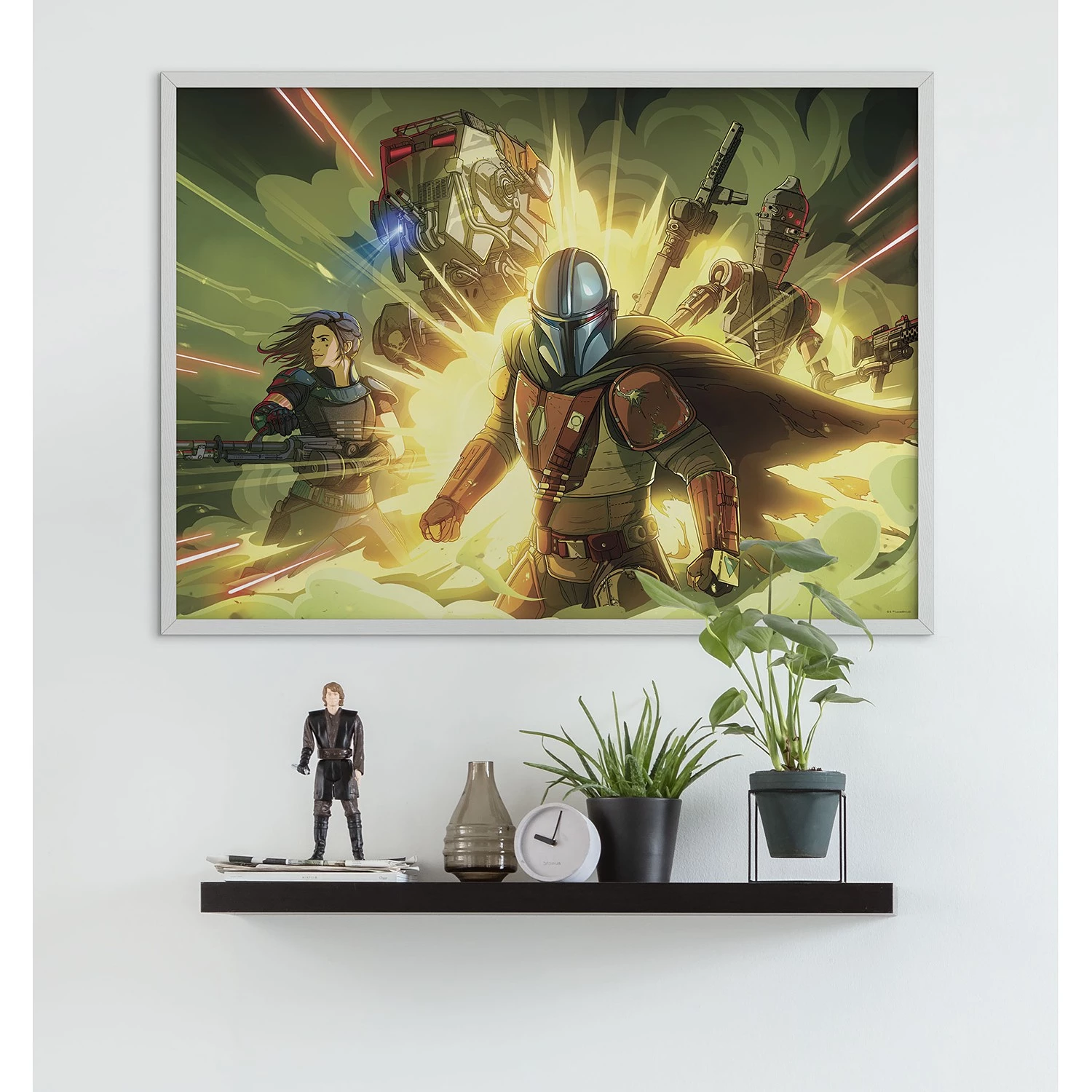 Komar Tableau déco Mandalorian Fireteam - Multicolore - Papier - 70 x 50 cm – Image 3