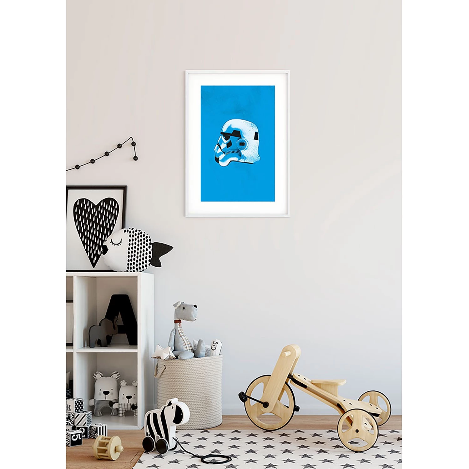 Komar Tableau déco Star Wars Stormtrooper - Multicolore - Papier - 50 x 70 cm – Image 4