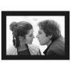 Komar Tableau déco Star Wars Leia Han Love - Noir / Blanc - Papier - 70 x 50 cm