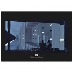 Komar Tableau déco Star Wars Star Control - Gris - Papier - 70 x 50 cm