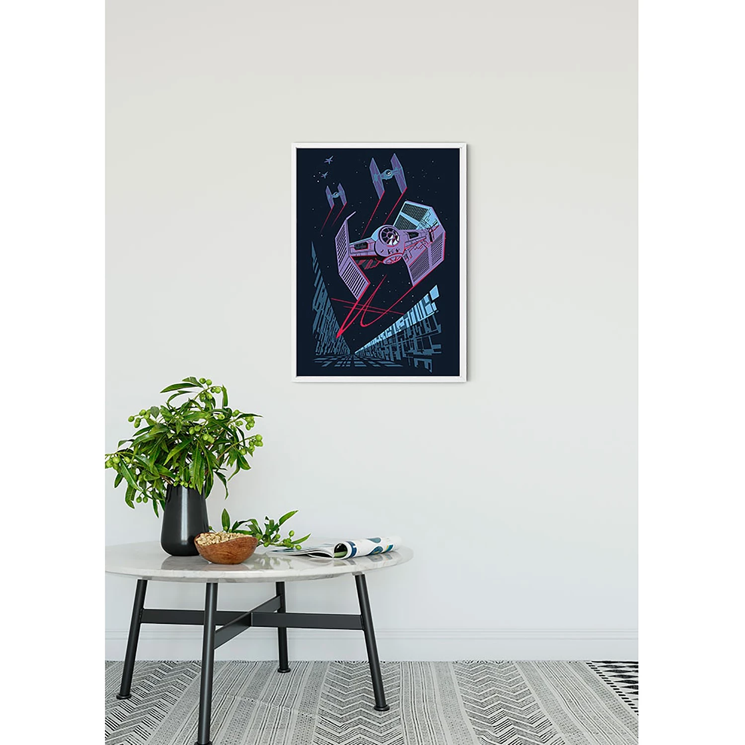 Komar Tableau déco Star Wars TIE-Fighter - Multicolore - Papier - 50 x 70 cm – Image 7