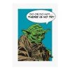Komar Tableau déco Star Wars Comic Quote Yoda - Multicolore - Papier - 50 x 70 cm