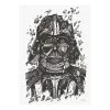 Komar Tableau déco Star Wars Vader Drawing - Noir / Blanc - Papier - 50 x 70 cm