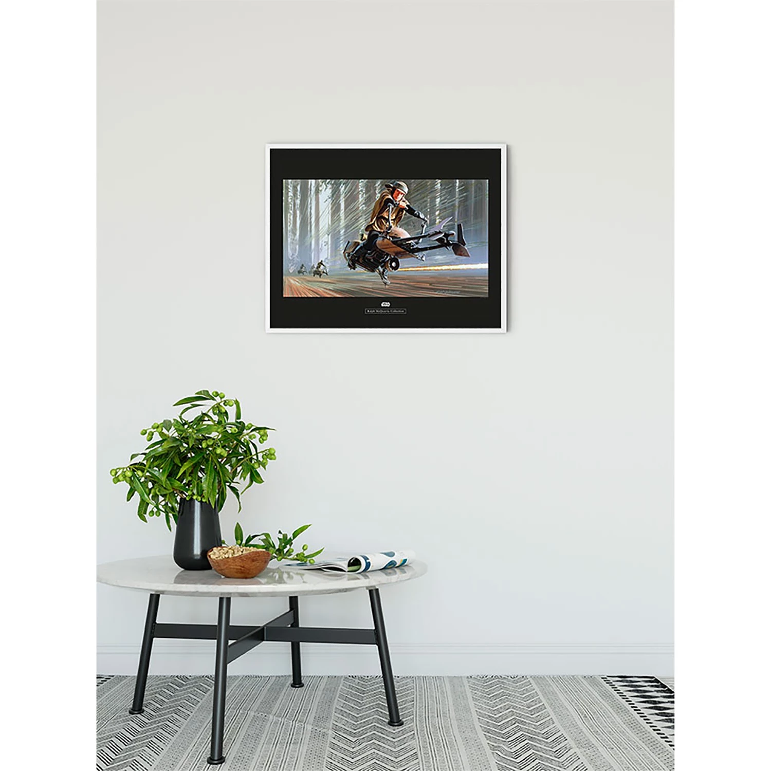 Komar Tableau déco Star Wars Endor Speeder - Multicolore - Papier - 70 x 50 cm – Image 7