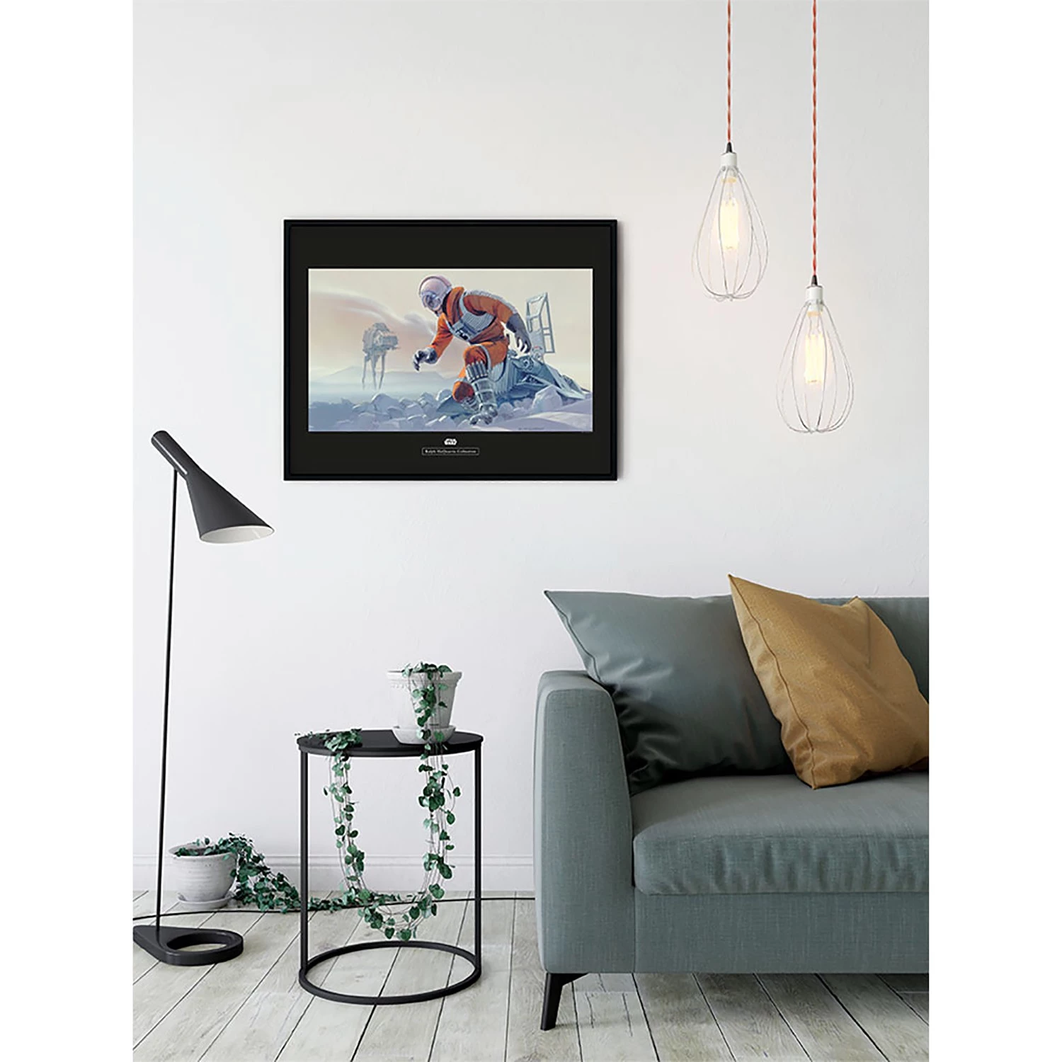 Komar Tableau déco Star Wars Hoth Battle Pilot - Multicolore - Papier - 70 x 50 cm – Image 6