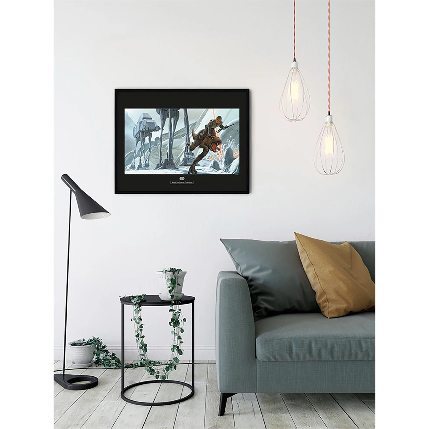 Komar Tableau déco Star Wars Hoth Battle - Multicolore - Papier - 70 x 50 cm – Image 5