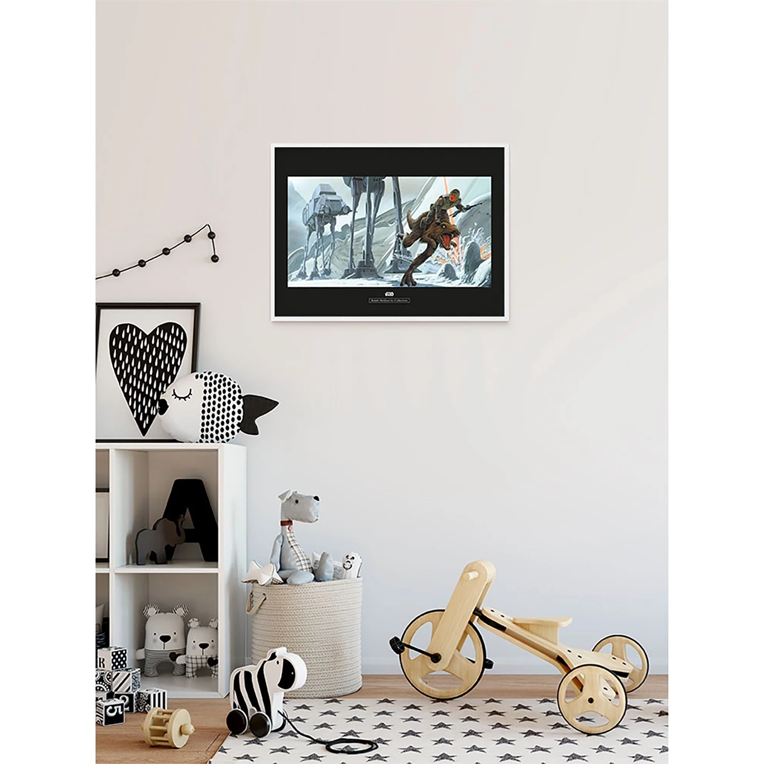 Komar Tableau déco Star Wars Hoth Battle - Multicolore - Papier - 70 x 50 cm – Image 6