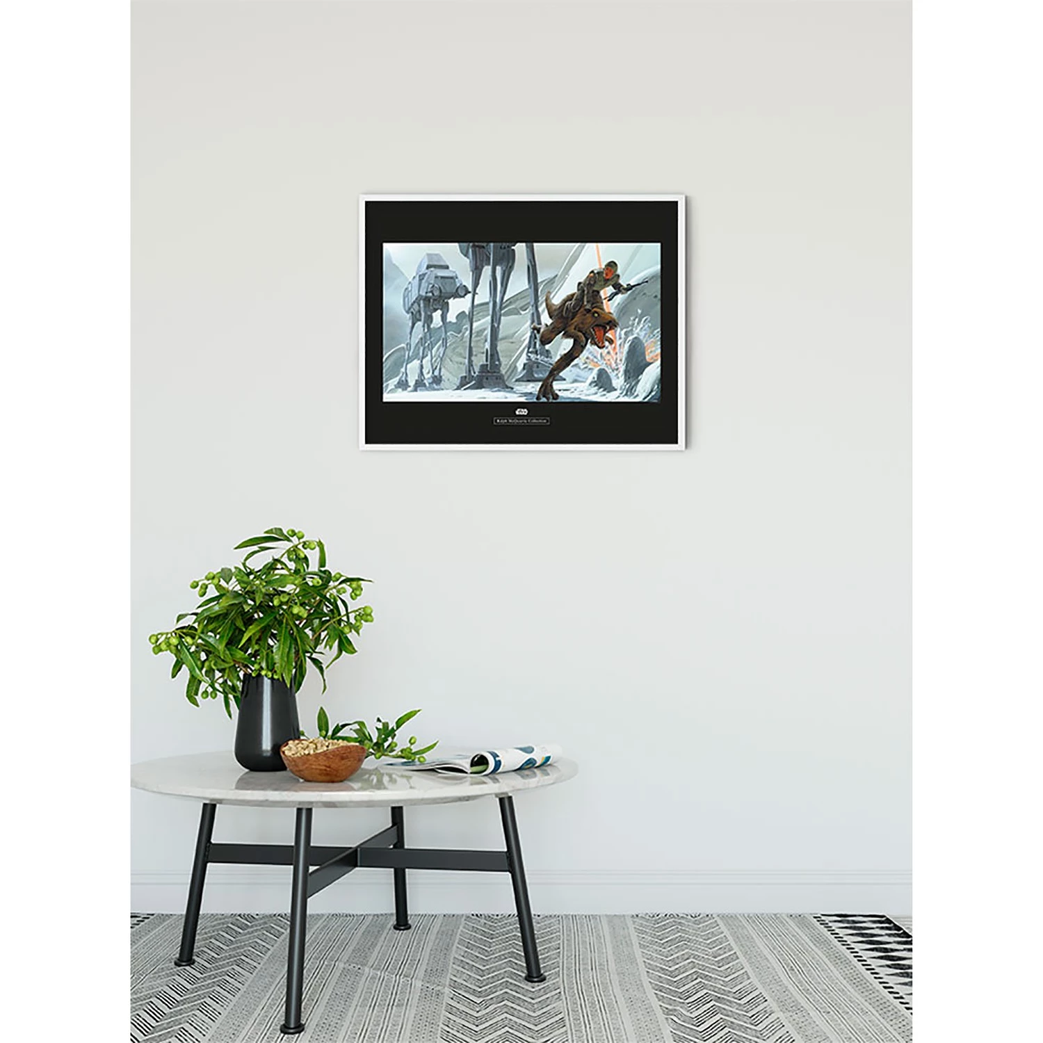 Komar Tableau déco Star Wars Hoth Battle - Multicolore - Papier - 70 x 50 cm – Image 7