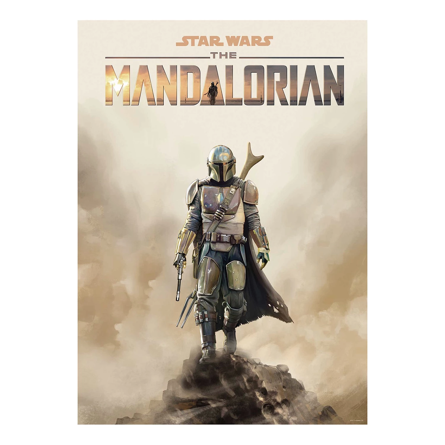 Komar Tableau déco Mandalorian Movie Poster - Multicolore - Papier - 50 x 70 cm