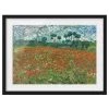 Bilderwelten Tableau van Gogh, coquelicots II - Papier / Pin - Rouge - 70 x 50 cm