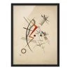 Bilderwelten Tableau Gift for the Kandinsky Society - Papier / Pin - Beige - 70 x 100 cm
