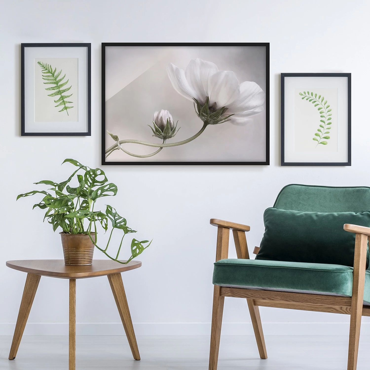 Bilderwelten Tableau déco Simply Cosmos V - Papier / Pin - Beige – Image 4