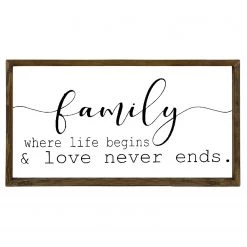 Twentyfour Cadres photo Letters from Julia - MDF / Pin - Marron / Blanc / Noir - 25 x 50 cm