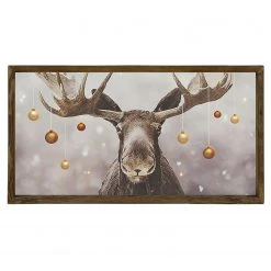 Twentyfour Cadres photo Louisa - MDF / Pin - Imitation bois - 50 x 25 cm