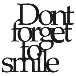 Wallity Tableau en métal Lupara - Aluminium - Noir - 70 x 67 cm