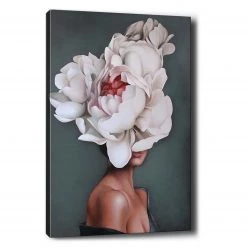 Wallity Impression sur toile Laternen - Toile / Panneau composite en bois - Multicolore - 50 x 70 cm