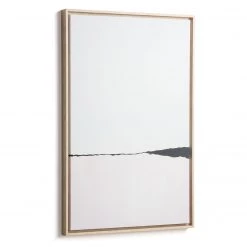 Twentyfour Tableau déco Wrigley II - Feuille de plante - Rose