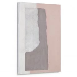 Twentyfour Impression sur toile Zarina III - Feuille de plante - Multicolore