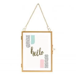 Butlers Cadre photo CARAT - Fer / Verre - Doré - 1.5 x 21 cm